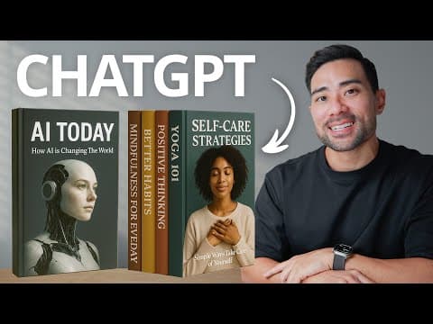 How To Make Aesthetic Book Mockups in ChatGPT