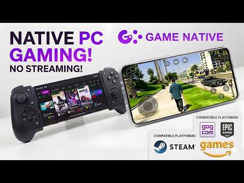Turn Your Android Phone Into A Steam Deck! Play Real PC Games