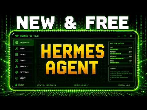 NEW Hermes Agent OS is INSANE! 🤯