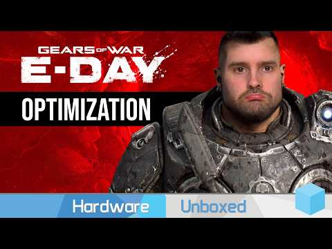Gears of War E-Day Optimization, How to Fix Noise, Best Settings for PC!