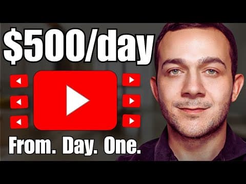 How to Make Money on YouTube from Day 1 (Full Tutorial)