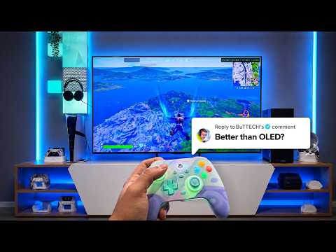 I tried GAMING on a 165Hz 4K Mini-LED TV... (HISENSE U7SG)