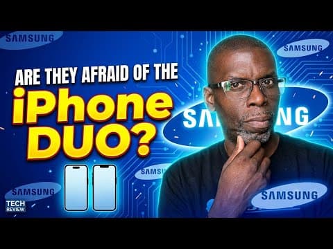 Samsung Galaxy Z Fold 8 is GREAT! But should Samsung be worried about the iPhone Duo?