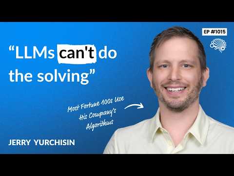 The Constraint Your LLM Will Quietly Ignore (with Gurobi's Jerry Yurchisin)