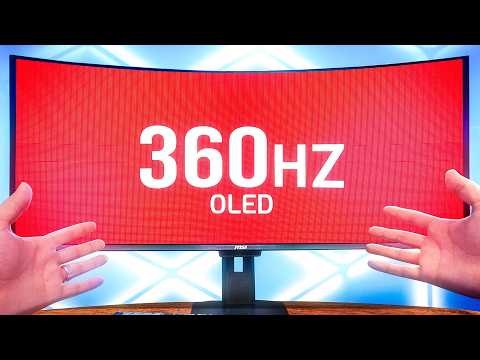 I tried a 360Hz Ultrawide OLED Monitor... (MSI 341CQR)
