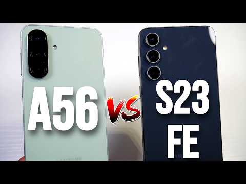Samsung Galaxy S23 FE VS Samsung Galaxy A56 In 2026 (Camera Comparison, PUBG & Display & Speed)