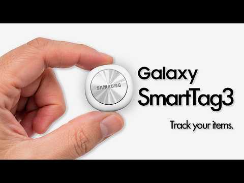 NEW Samsung Galaxy SmartTag3 Item Finder & Tracker!