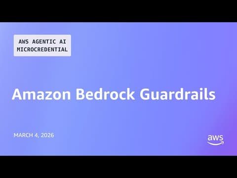 Amazon Bedrock Guardrails
