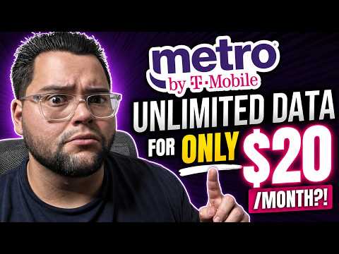 Metro by T-Mobile Unlimited Data for ONLY $20/Month?!
