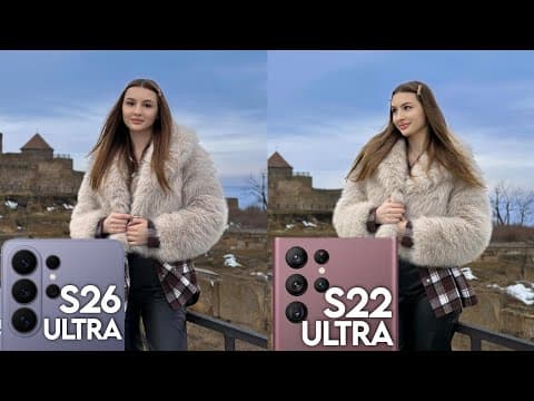 Samsung Galaxy S26 Ultra VS Samsung Galaxy S22 Ultra Camera Comparison