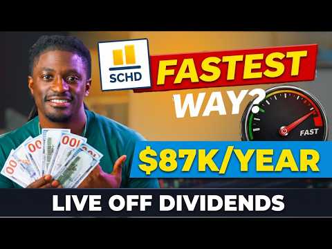 Live Off SCHD Dividends The Quickest Way!!