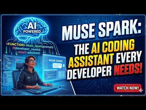 Muse Spark: As AI Coding Assistant Every Developer Needs!