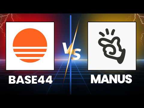 Base44 vs Manus explained simply in 6 minutes