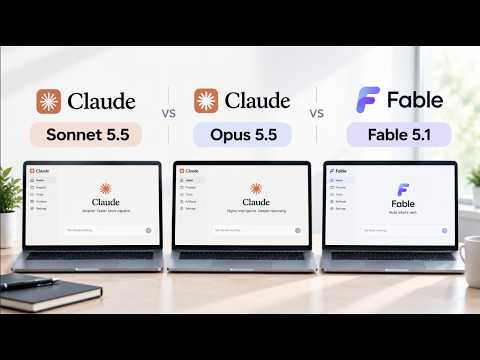 Claude Sonnet 5.5 Vs Opus 5.5 Vs Fable 5.1 In 2026: Ultimate Agentic AI Coding Benchmark Test!