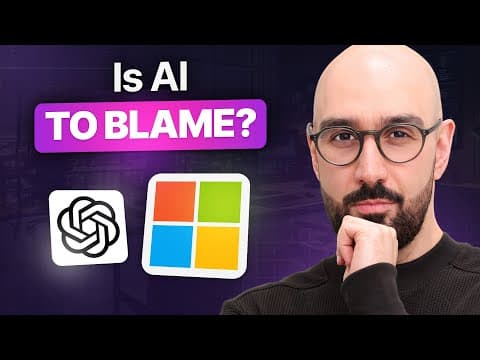 Microsoft laid off 6,000 people… but why?