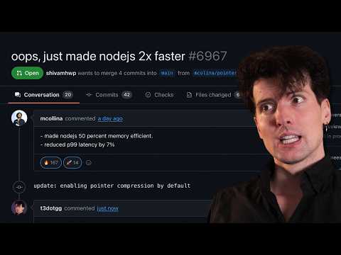 They cut Node.js Memory in half 👀