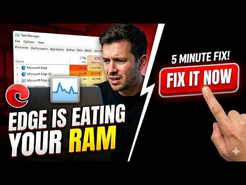 Edge is Eating Your RAM. Do This Now