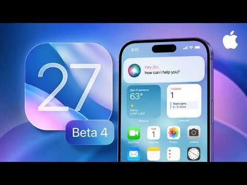 iOS 27 Beta 4🔥 Big Changes! New Features, Performance, Battery Life