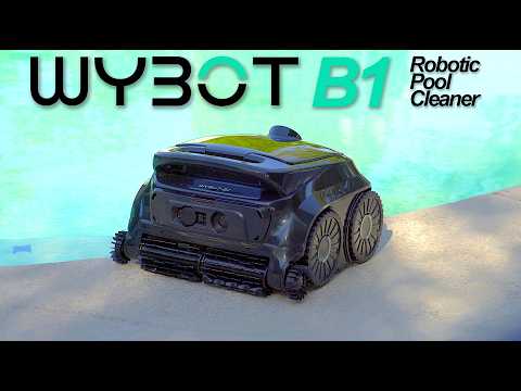 NEW WYBOT B1 Robotic Pool Cleaner! Budget-Friendly & Ultra-Light