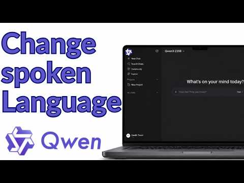 How To Change Spoken Language In Qwen AI 2026: The Ultimate Complete Step By Step Voice Tutorial!!