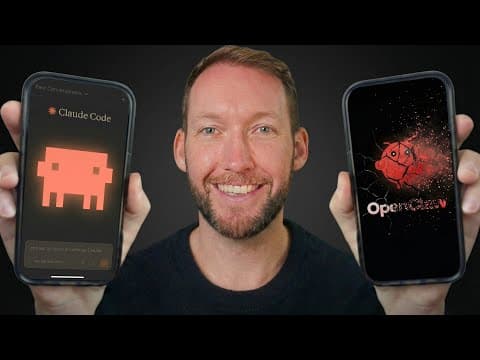 Claude Code Just Went Mobile (Remote Control vs OpenClaw)