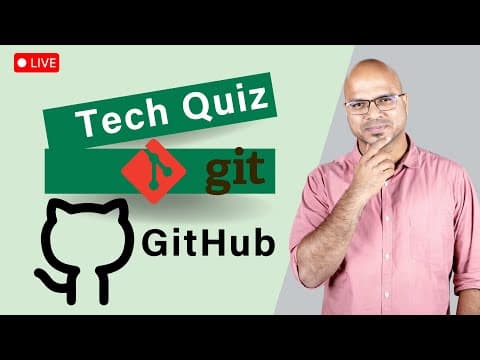 Git and GitHub Live Quiz
