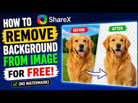 How to Remove Background From Image For FREE! (No Watermark)