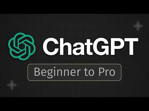 FULL ChatGPT Tutorial For Beginners in 2026! (FULL COURSE)