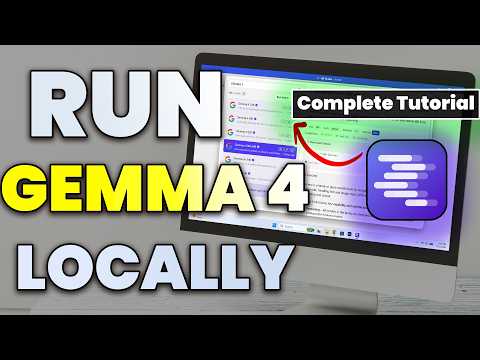 GEMMA 4 Tutorial: Install & Run Locally for FREE (Easy Guide)