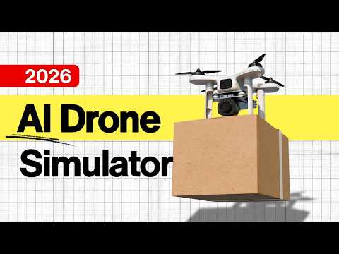 Learn AI Drone Programming in a Simulator (Pysimverse) with Python | 2026