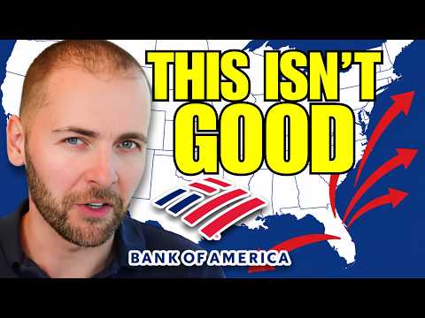 Bank of America just reported a massive MIGRATION COLLAPSE (the U.S. Map flips again)