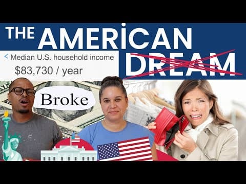 The American Dream Doesn’t Work Anymore | Why Making $80,000 a Year Isn’t Enough in America