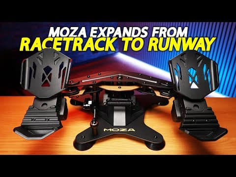 When a Sim Racing Leader makes Flight Sim Pedals... MOZA MRP Rudder Pedal Review
