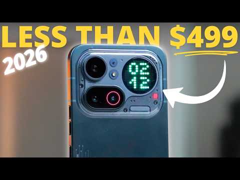 5 BEST BUDGET PHONES TO BUY IN 2026 (UNDER $500!)