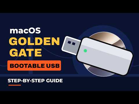 How to Create macOS Golden Gate Bootable USB Drive ( Step-by-Step )