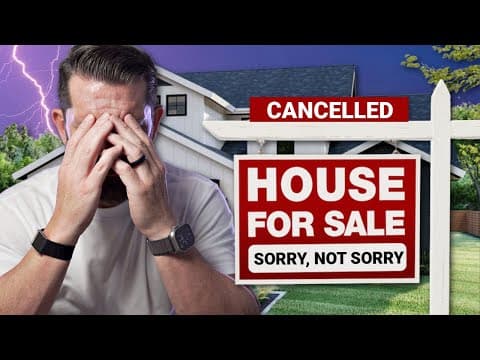 Homebuyers Are Backing Out At A RECORD PACE