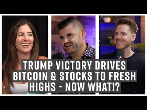 Trump Victory Drives Bitcoin & Stocks To Fresh Highs - Now What!?