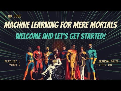 ML 101: Welcome Overview and a Bonkers No-Code Demo Using Orange! 🍊