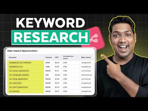 Build Your Own SEO Keyword Research Tool with AI 🚀
