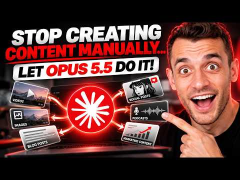 Stop Creating Content Manually... Let Opus 5.5 Do It!