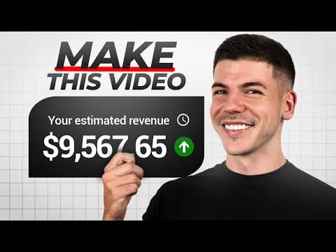 this $30,750/mo yt niche is easy for beginners