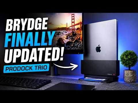 Brydge ProDock Trio Review: Ultimate MacBook Thunderbolt Dock with MagSafe!