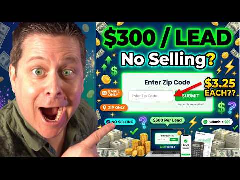 Pay Per Lead Affiliate Programs - Full Training - $800 Per Lead?