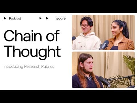 Chain of Thought: Introducing ResearchRubrics