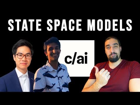 State Space Models w/ Albert Gu & Karan Goel (Cartesia AI)