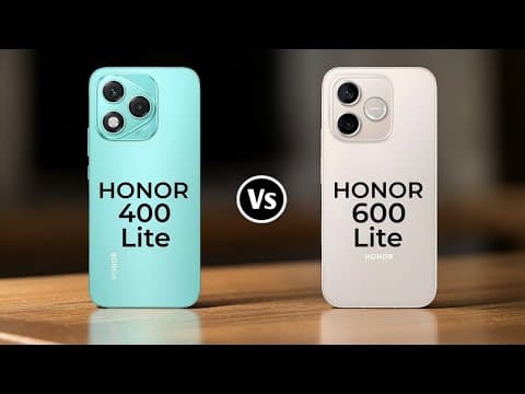 Honor 400 Lite Vs Honor 600 Lite