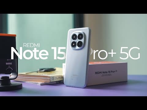 REDMI Note 15 Pro+ 5G: Good phone, good price.