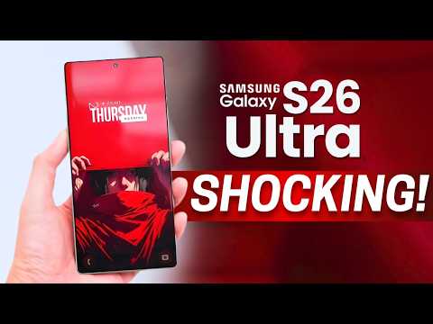 Samsung Galaxy S26 Ultra — SHOCKING!