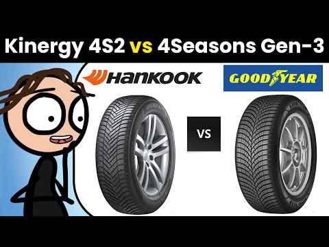 Hankook Kinergy 4S2 vs Goodyear Vector 4Seasons Gen-3 (Comparison and Review)