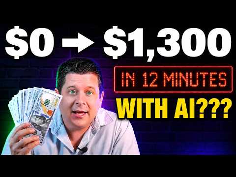 Fastest Way To Make Money With Ai? - My Actual Strategies!
